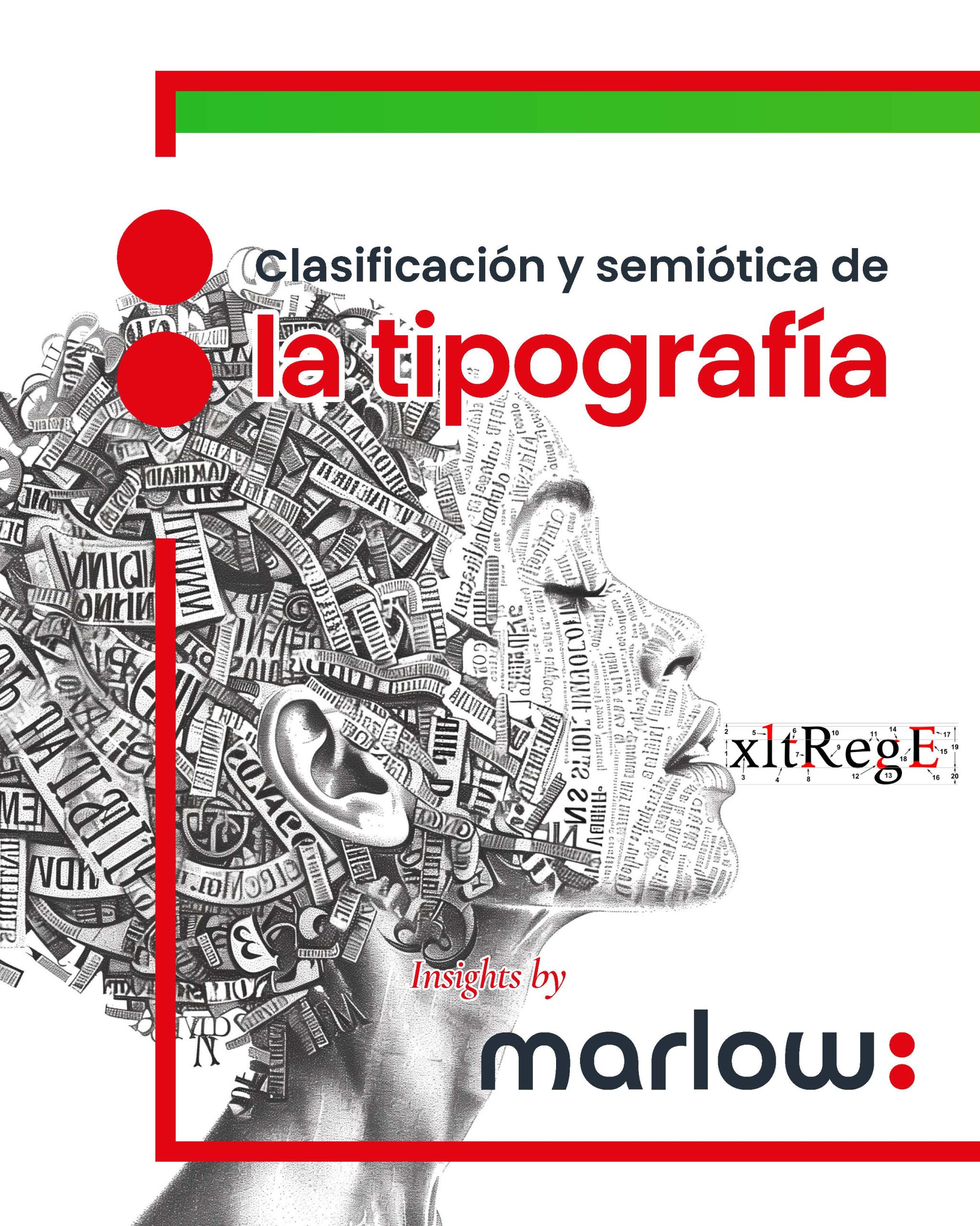 Clasificación y semiótica de la tipografía